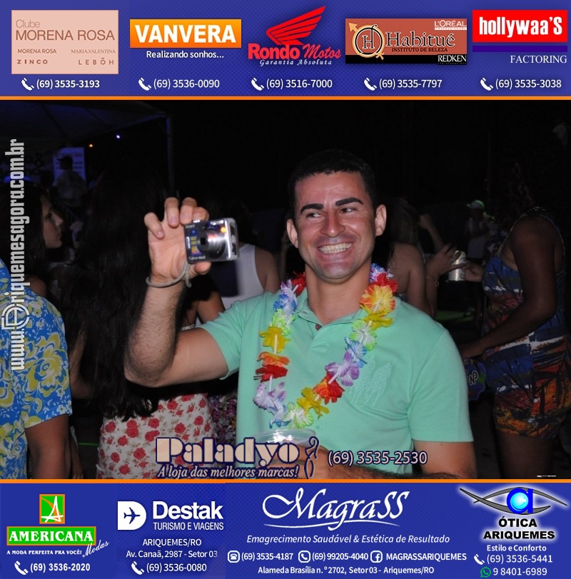 VAMOS LEMBRAR Uma Noite no Hawaii 2012 em Ariquemes