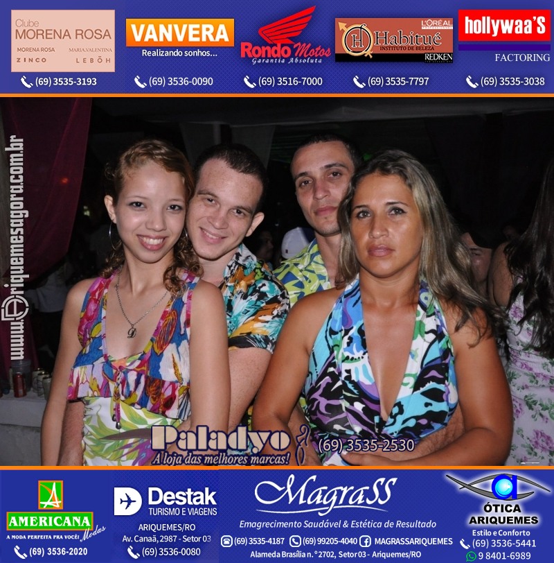 VAMOS LEMBRAR Uma Noite no Hawaii 2012 em Ariquemes