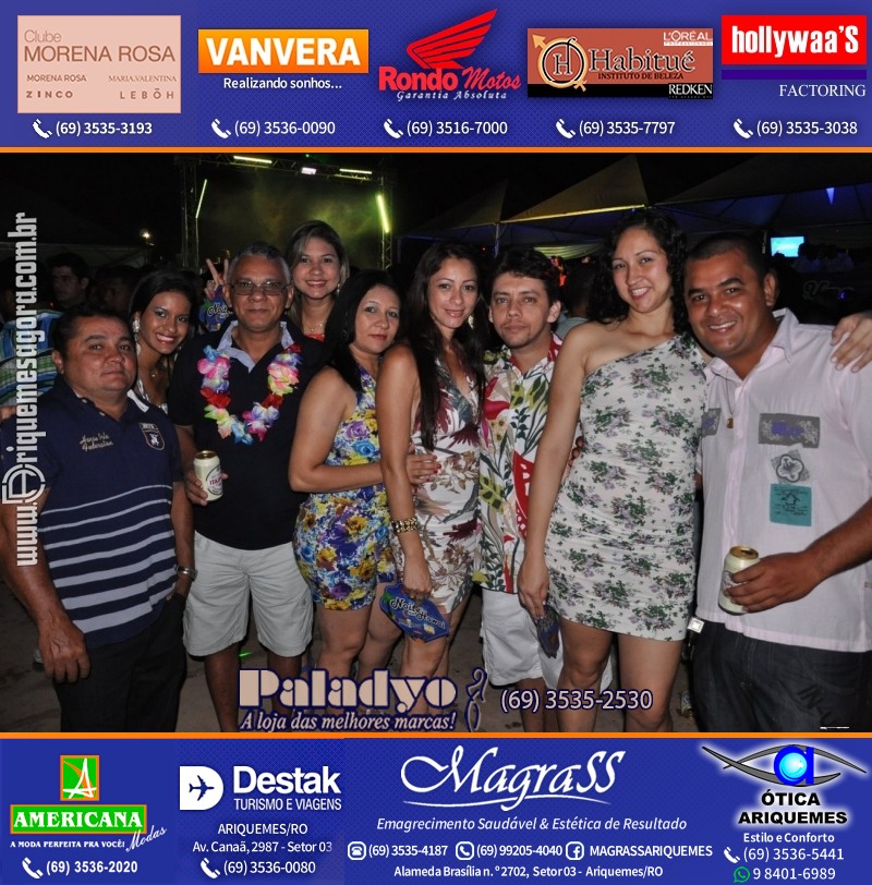 VAMOS LEMBRAR Uma Noite no Hawaii 2012 em Ariquemes