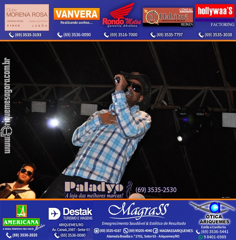 VAMOS LEMBRAR Uma Noite no Hawaii 2012 em Ariquemes