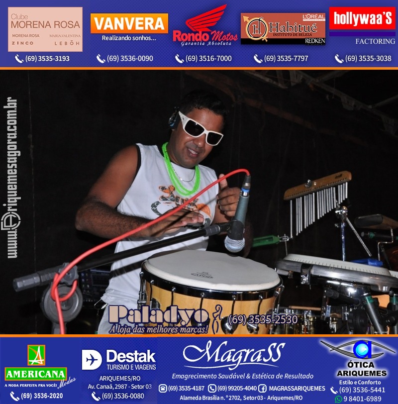 VAMOS LEMBRAR Uma Noite no Hawaii 2012 em Ariquemes