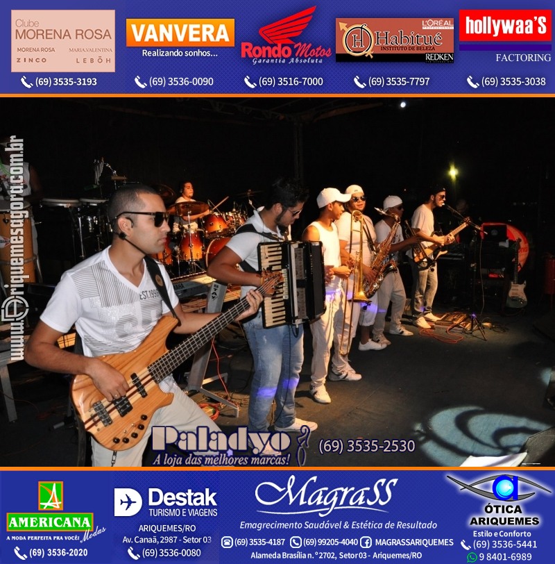 VAMOS LEMBRAR Uma Noite no Hawaii 2012 em Ariquemes