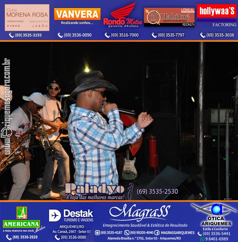 VAMOS LEMBRAR Uma Noite no Hawaii 2012 em Ariquemes