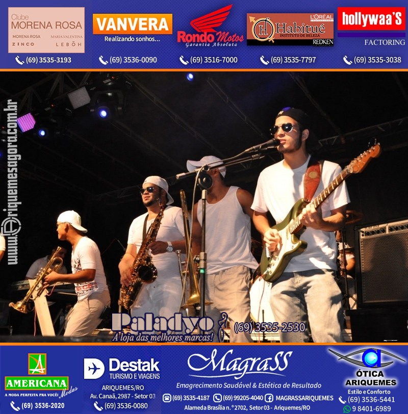 VAMOS LEMBRAR Uma Noite no Hawaii 2012 em Ariquemes