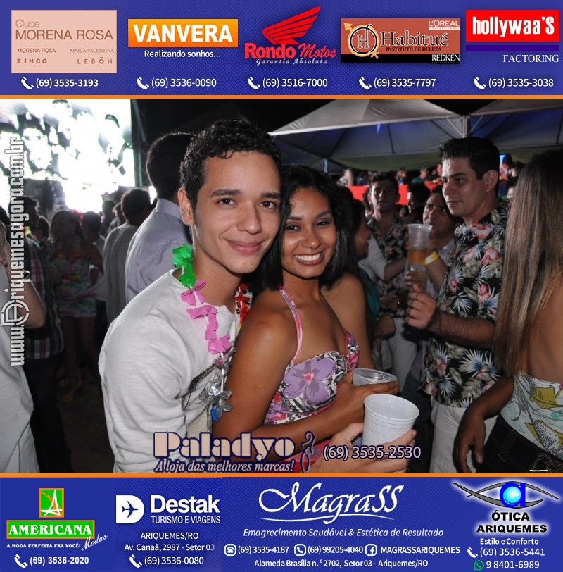 VAMOS LEMBRAR Uma Noite no Hawaii 2012 em Ariquemes