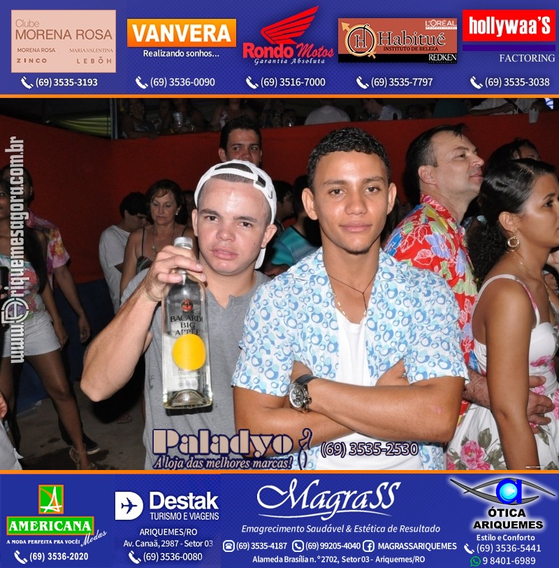 VAMOS LEMBRAR Uma Noite no Hawaii 2012 em Ariquemes