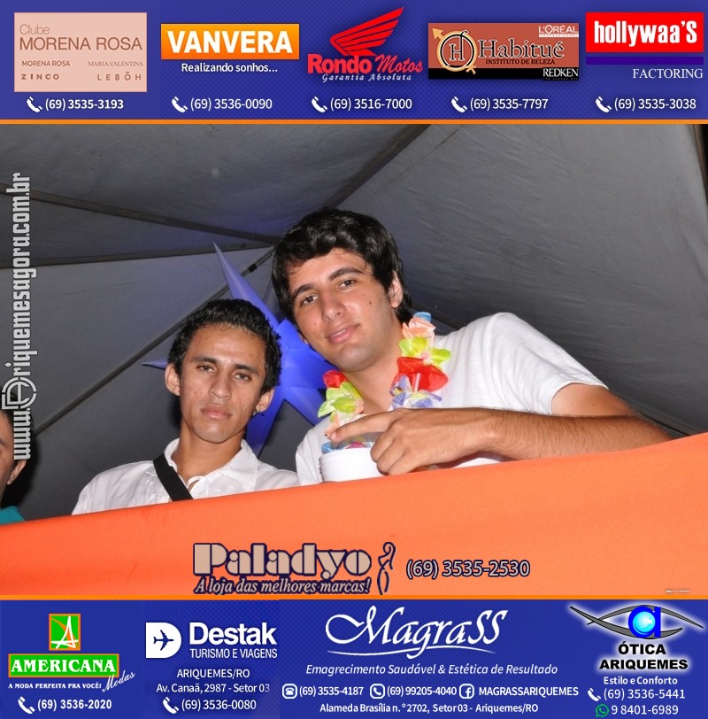 VAMOS LEMBRAR Uma Noite no Hawaii 2012 em Ariquemes