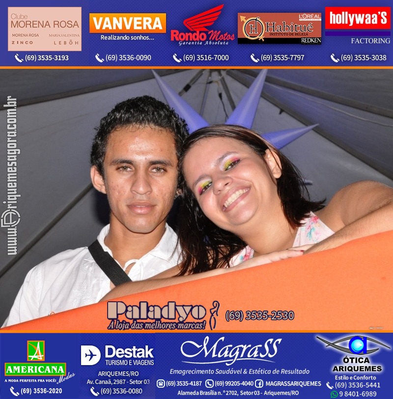 VAMOS LEMBRAR Uma Noite no Hawaii 2012 em Ariquemes