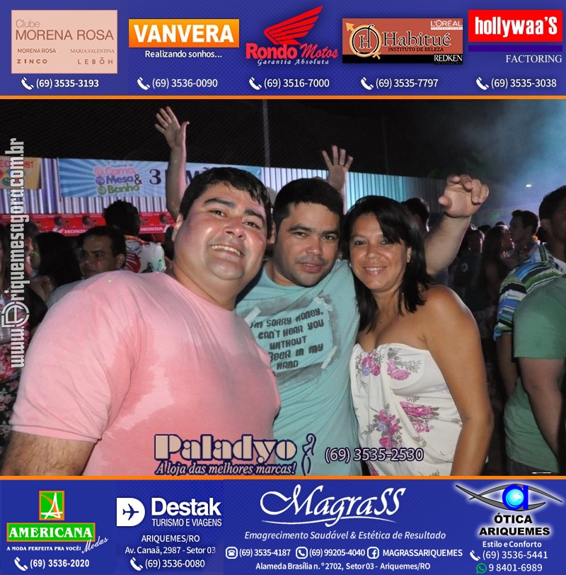 VAMOS LEMBRAR Uma Noite no Hawaii 2012 em Ariquemes