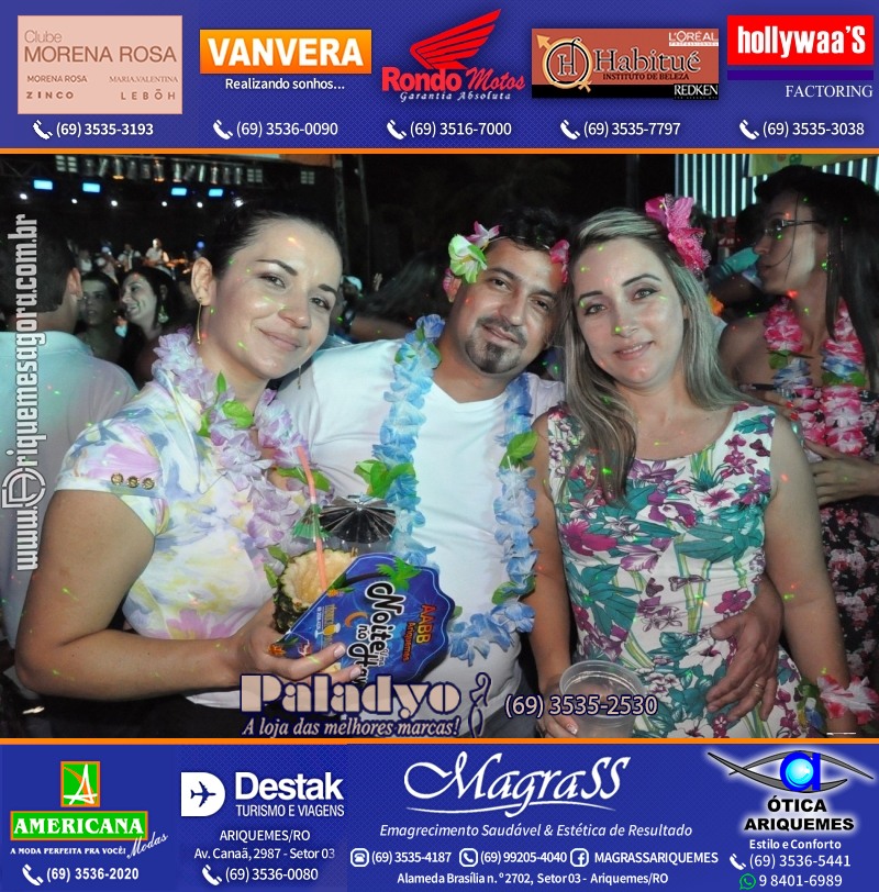 VAMOS LEMBRAR Uma Noite no Hawaii 2012 em Ariquemes