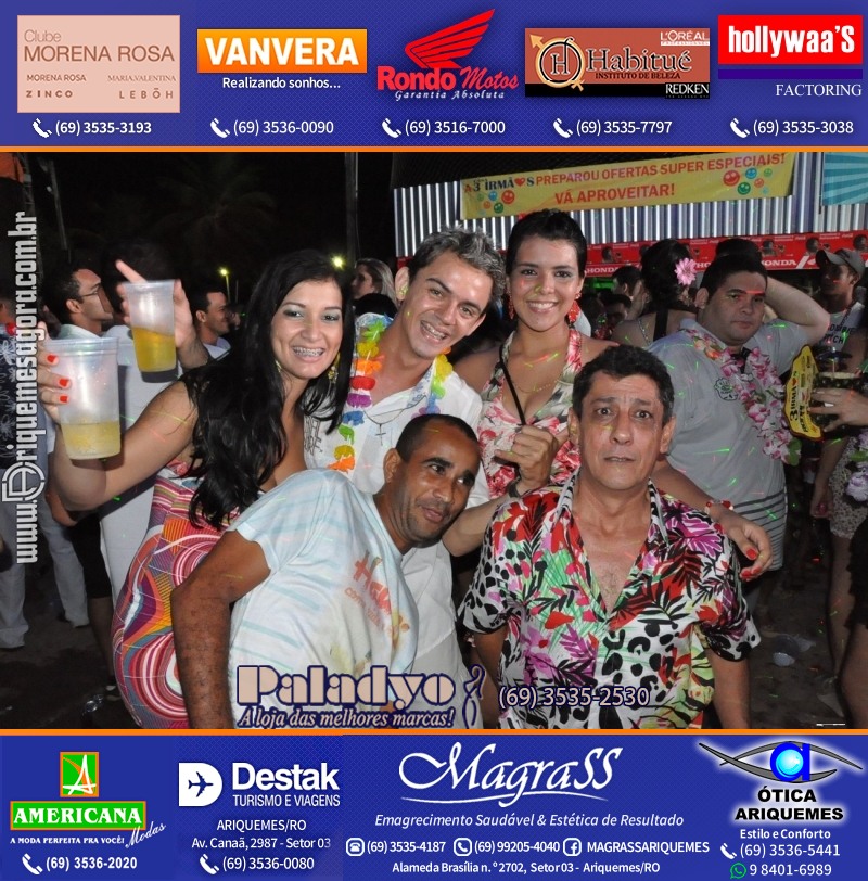 VAMOS LEMBRAR Uma Noite no Hawaii 2012 em Ariquemes