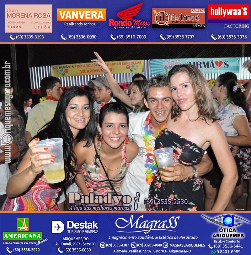 VAMOS LEMBRAR Uma Noite no Hawaii 2012 em Ariquemes