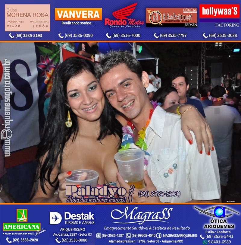 VAMOS LEMBRAR Uma Noite no Hawaii 2012 em Ariquemes