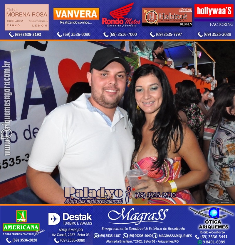 VAMOS LEMBRAR Uma Noite no Hawaii 2012 em Ariquemes