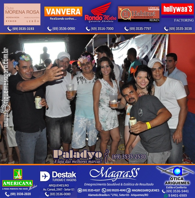 VAMOS LEMBRAR Uma Noite no Hawaii 2012 em Ariquemes