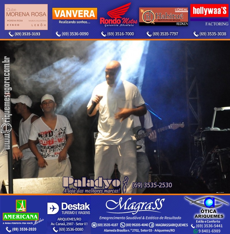 VAMOS LEMBRAR Uma Noite no Hawaii 2012 em Ariquemes