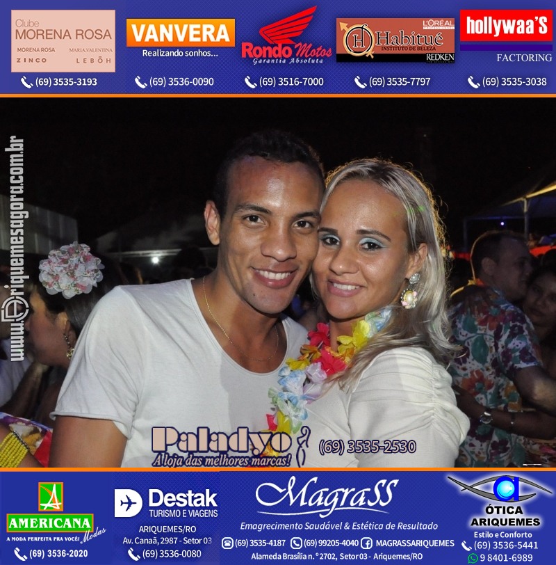 VAMOS LEMBRAR Uma Noite no Hawaii 2012 em Ariquemes