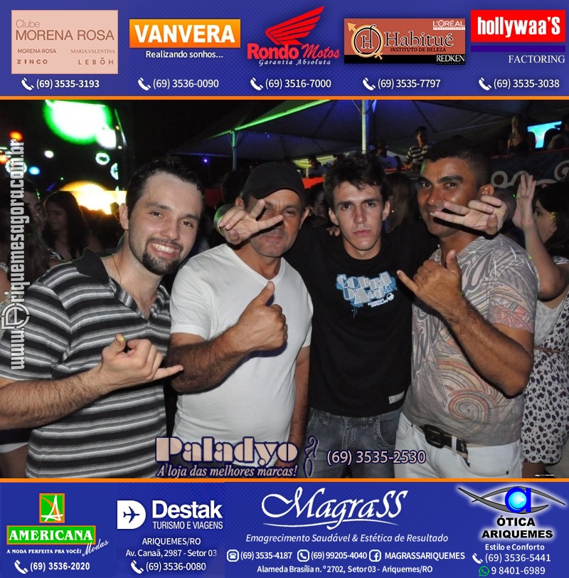 VAMOS LEMBRAR Uma Noite no Hawaii 2012 em Ariquemes