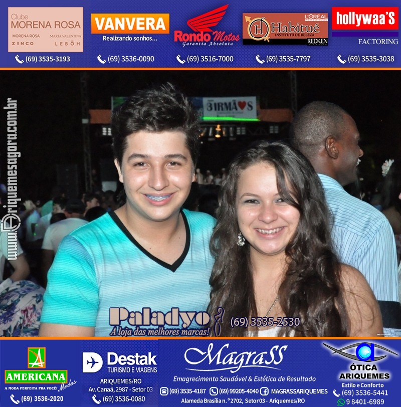 VAMOS LEMBRAR Uma Noite no Hawaii 2012 em Ariquemes