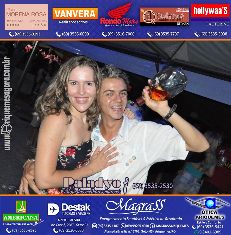 VAMOS LEMBRAR Uma Noite no Hawaii 2012 em Ariquemes