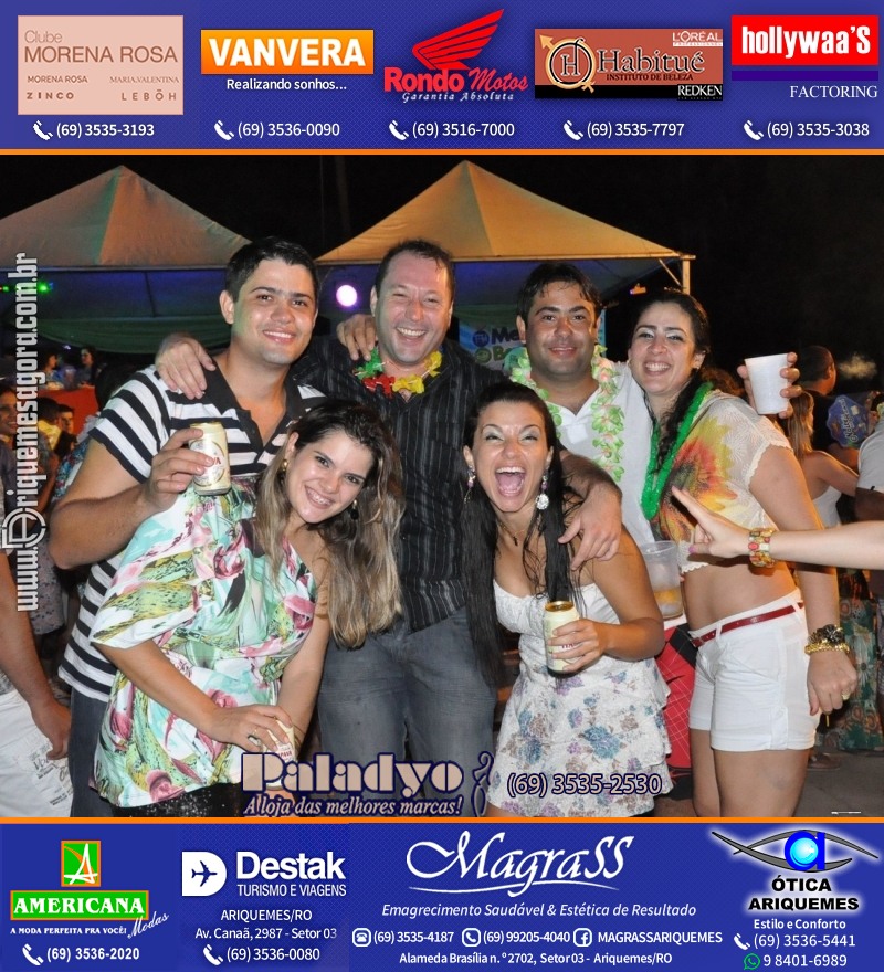 VAMOS LEMBRAR Uma Noite no Hawaii 2012 em Ariquemes