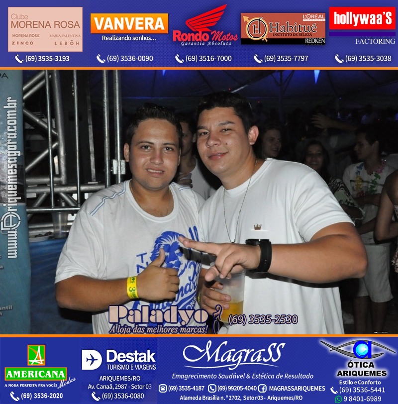VAMOS LEMBRAR Uma Noite no Hawaii 2012 em Ariquemes