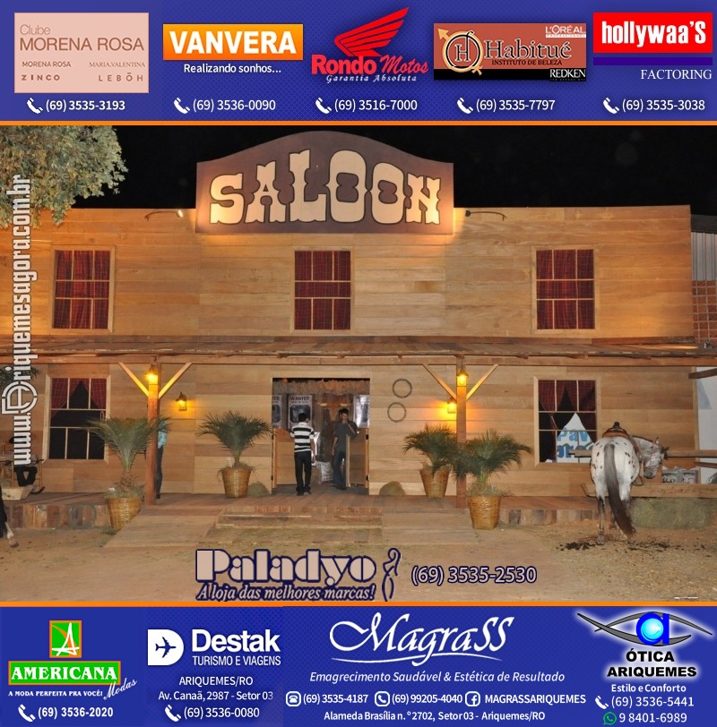 VAMOS LEMBRAR da EXPOARI 2012- Baile do Cowboy em Ariquemes