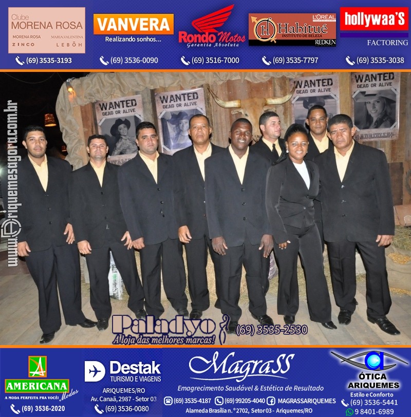VAMOS LEMBRAR da EXPOARI 2012- Baile do Cowboy em Ariquemes