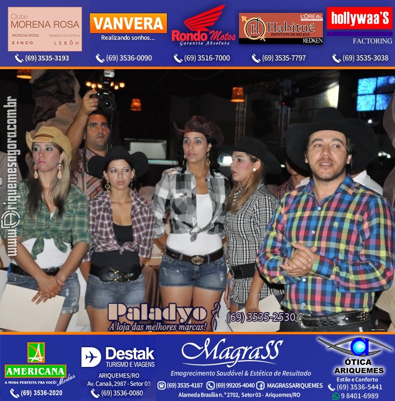 VAMOS LEMBRAR da EXPOARI 2012- Baile do Cowboy em Ariquemes