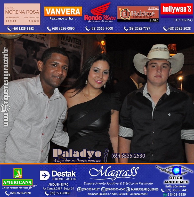 VAMOS LEMBRAR da EXPOARI 2012- Baile do Cowboy em Ariquemes