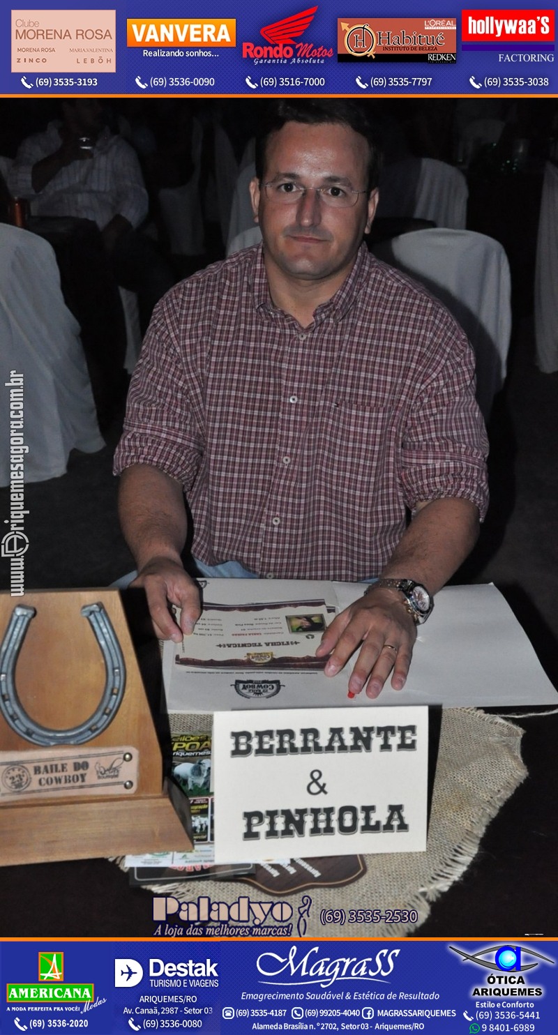 VAMOS LEMBRAR da EXPOARI 2012- Baile do Cowboy em Ariquemes