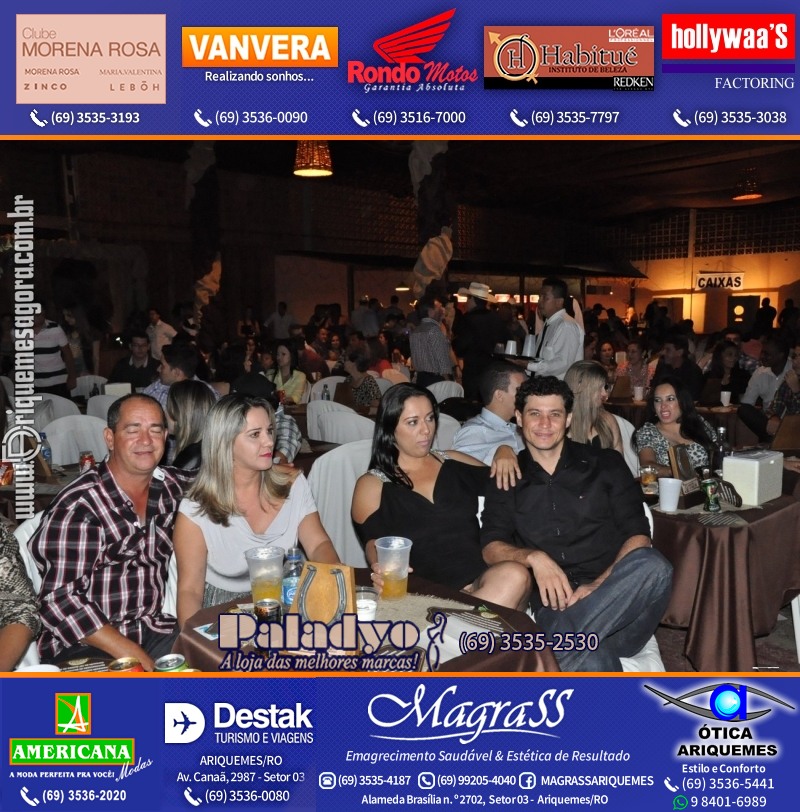 VAMOS LEMBRAR da EXPOARI 2012- Baile do Cowboy em Ariquemes