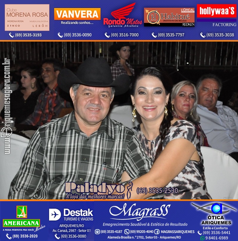 VAMOS LEMBRAR da EXPOARI 2012- Baile do Cowboy em Ariquemes