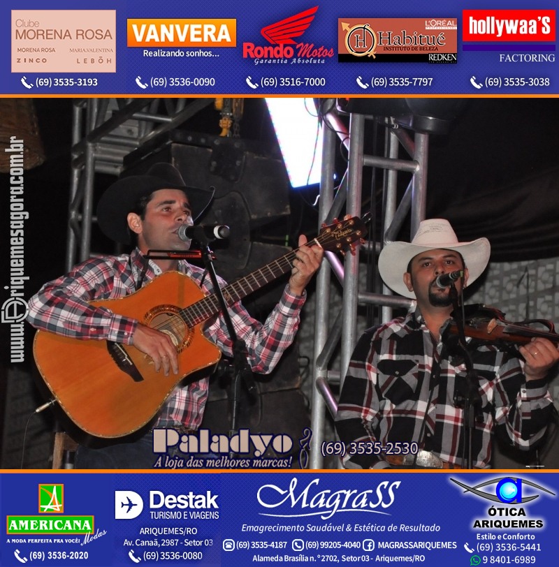 VAMOS LEMBRAR da EXPOARI 2012- Baile do Cowboy em Ariquemes