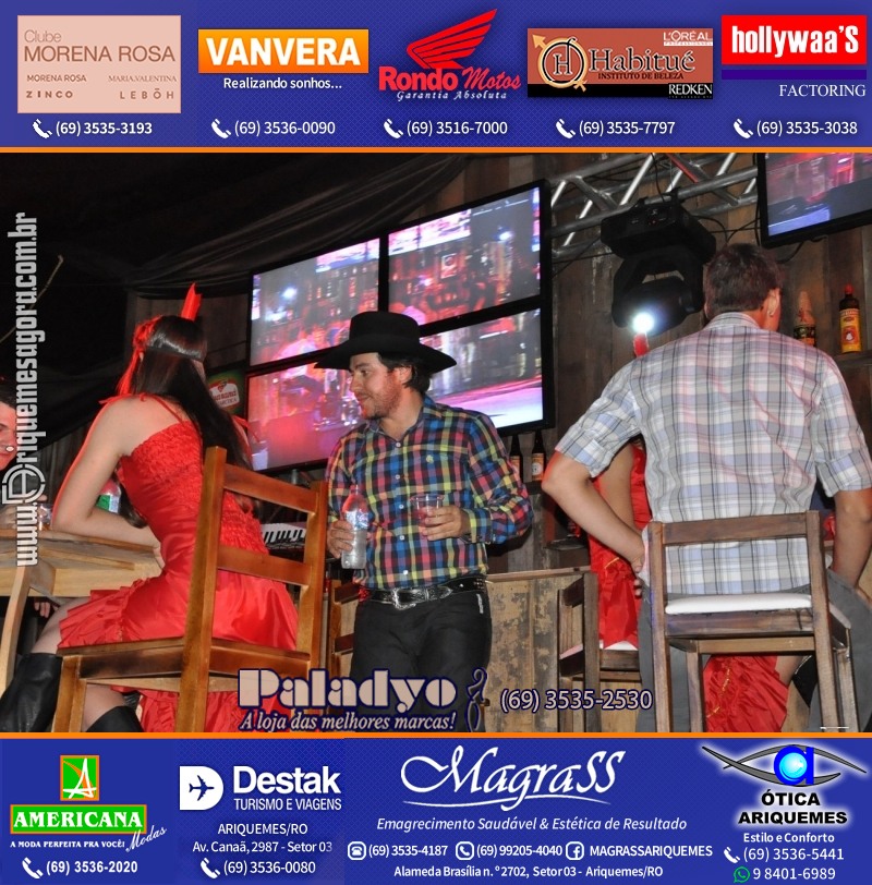 VAMOS LEMBRAR da EXPOARI 2012- Baile do Cowboy em Ariquemes