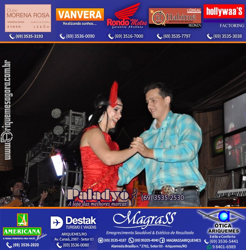 VAMOS LEMBRAR da EXPOARI 2012- Baile do Cowboy em Ariquemes