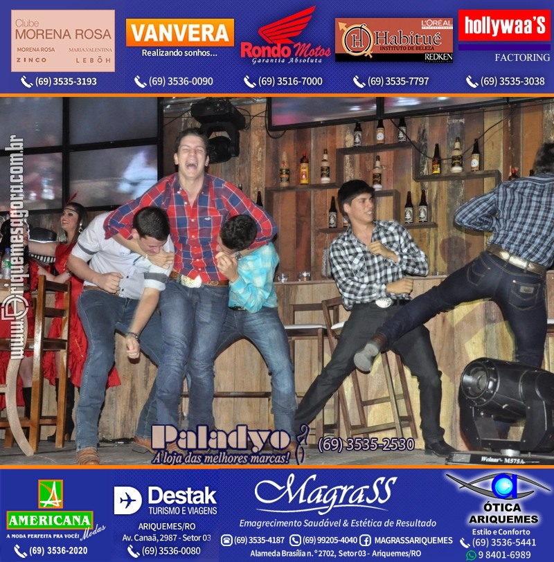 VAMOS LEMBRAR da EXPOARI 2012- Baile do Cowboy em Ariquemes