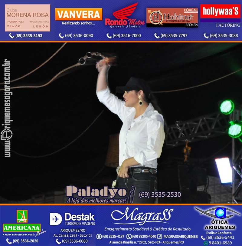 VAMOS LEMBRAR da EXPOARI 2012- Baile do Cowboy em Ariquemes