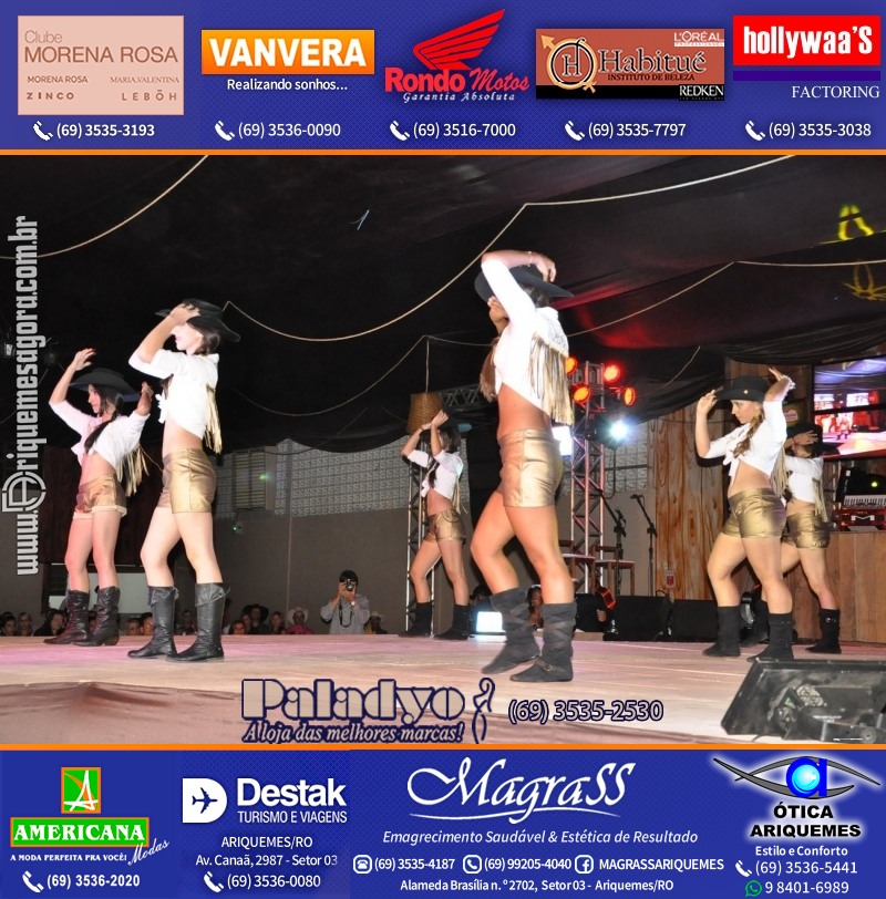VAMOS LEMBRAR da EXPOARI 2012- Baile do Cowboy em Ariquemes