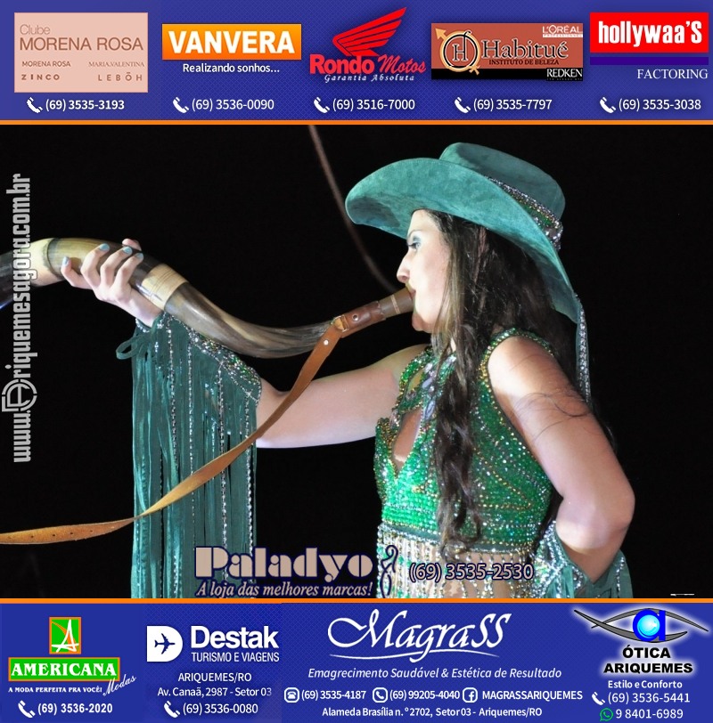 VAMOS LEMBRAR da EXPOARI 2012- Baile do Cowboy em Ariquemes
