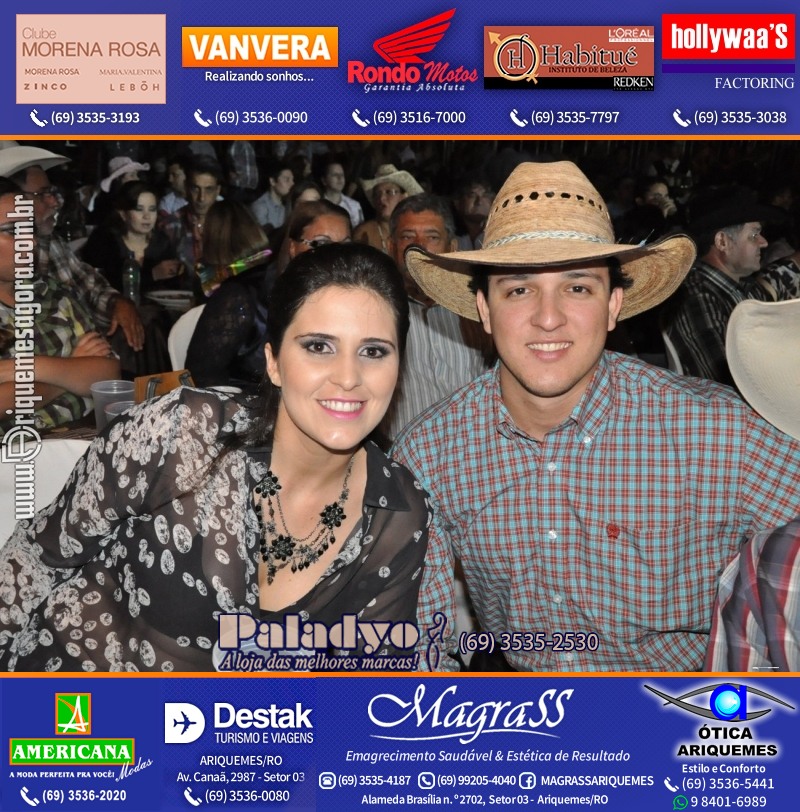 VAMOS LEMBRAR da EXPOARI 2012- Baile do Cowboy em Ariquemes