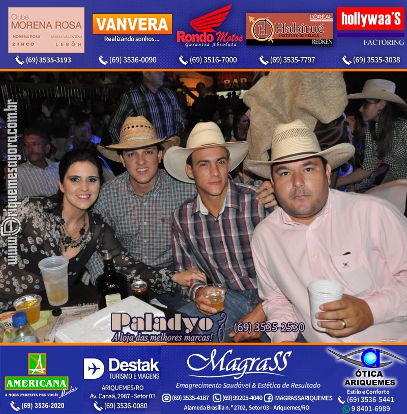 VAMOS LEMBRAR da EXPOARI 2012- Baile do Cowboy em Ariquemes