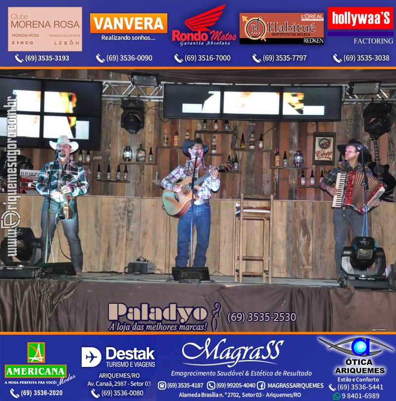 VAMOS LEMBRAR da EXPOARI 2012- Baile do Cowboy em Ariquemes