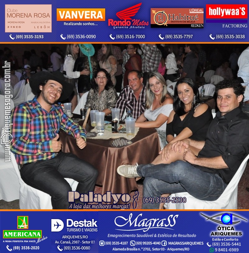 VAMOS LEMBRAR da EXPOARI 2012- Baile do Cowboy em Ariquemes