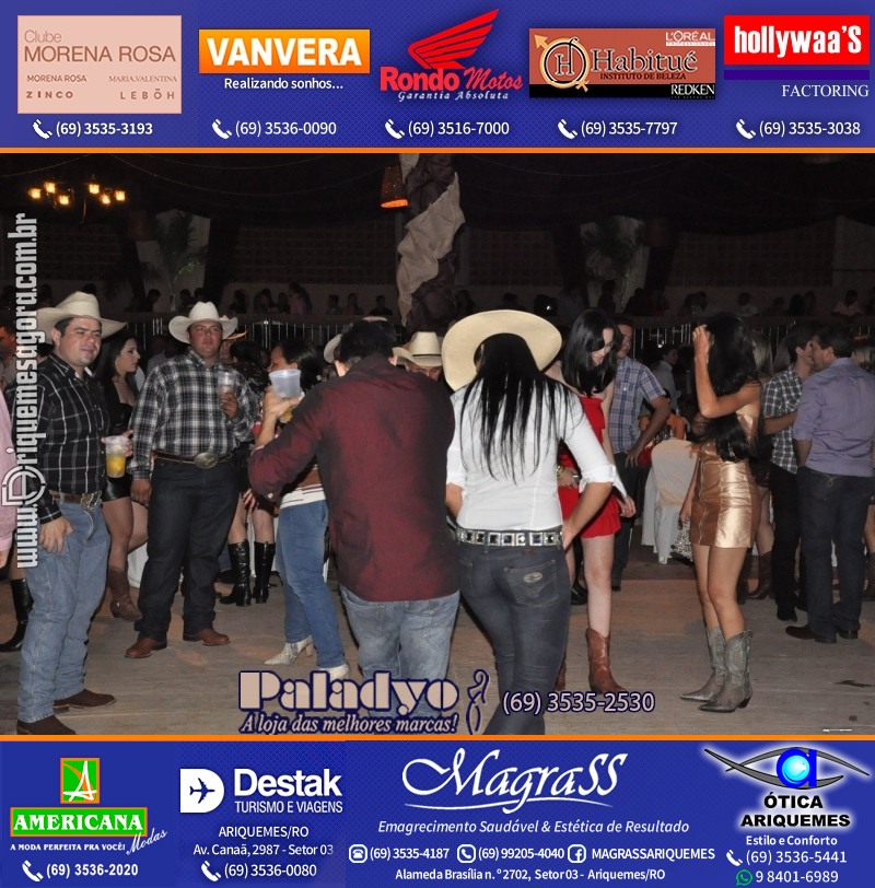 VAMOS LEMBRAR da EXPOARI 2012- Baile do Cowboy em Ariquemes