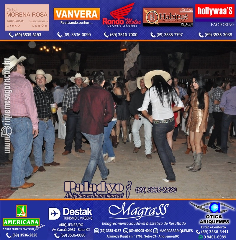 VAMOS LEMBRAR da EXPOARI 2012- Baile do Cowboy em Ariquemes