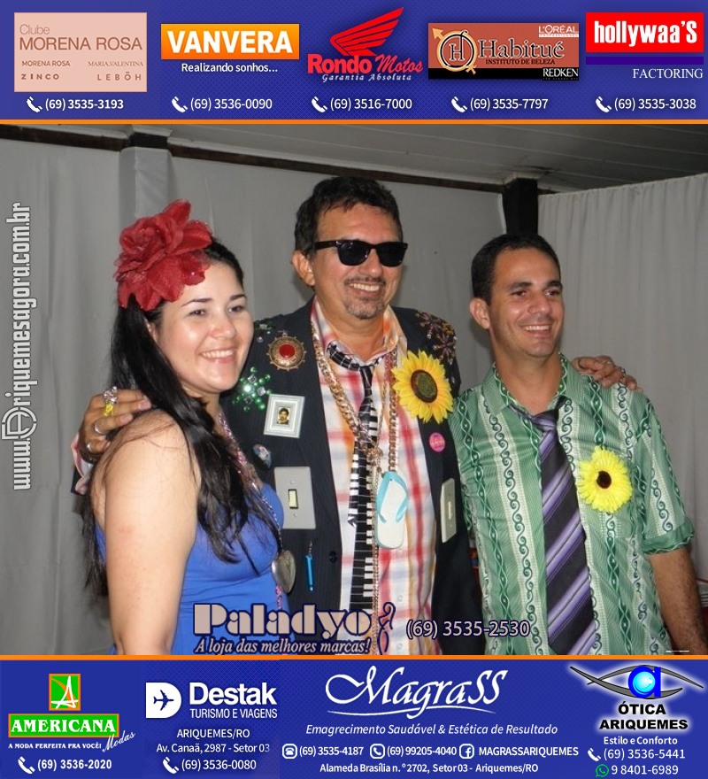 VAMOS LEMBRAR do Baile Brega & Chic 2011 na AABB Ariquemes com cantor e humorista Falcão
