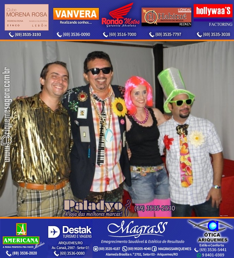 VAMOS LEMBRAR do Baile Brega & Chic 2011 na AABB Ariquemes com cantor e humorista Falcão