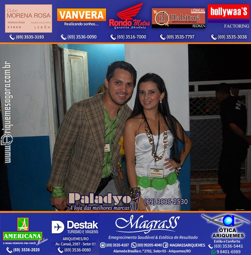 VAMOS LEMBRAR do Baile Brega & Chic 2011 na AABB Ariquemes com cantor e humorista Falcão