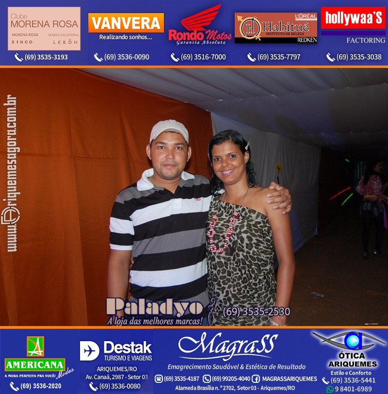 VAMOS LEMBRAR do Baile Brega & Chic 2011 na AABB Ariquemes com cantor e humorista Falcão